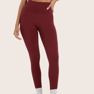 Set active sculpflex  Burgundy Leggings size Small